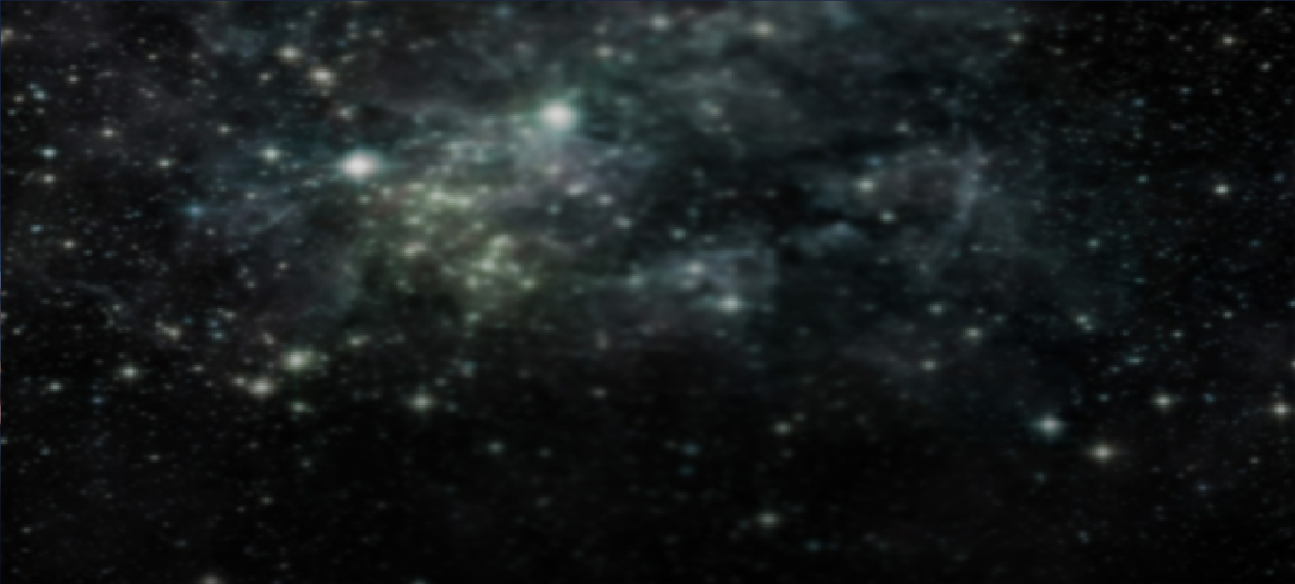 Immagine di una galassia sfocata