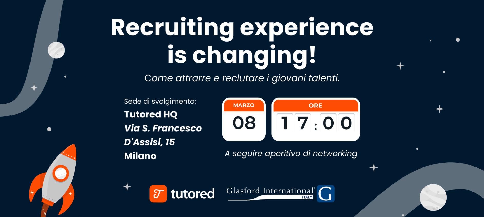 Recruiting experience is changing - Glasford International Italy Tutored